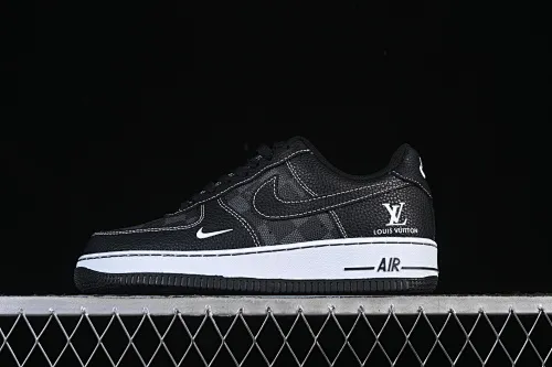 All categories Nk Air Force 1 Air Force series Nk Air Force 1 Low Air Force low-top Nike Air Force 1'07 Low LV joint checkered black pebbles Air Force 1 low-top casual sneakers CZ3986-001